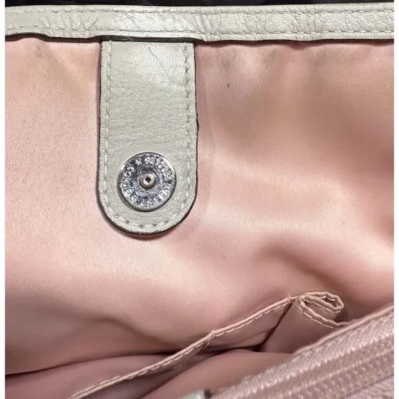 Coach Legacy Tote #19264 Leather Chalk Ivory‎ Pocket Shoulder Bag EUC - Picture 16 of 16